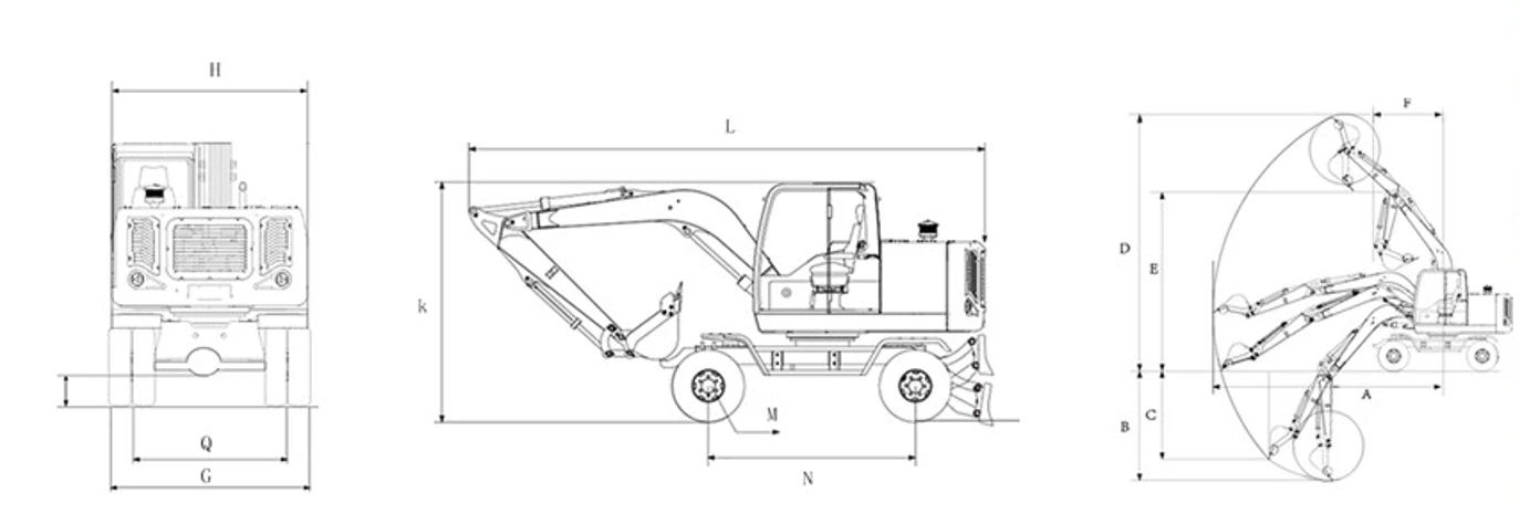 2D wheel excavator 2D wheel excavator